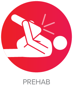 Pre-operative rehabilitation strengthening